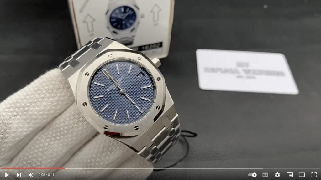 AP Replica Video Review MY REPLICA WATCHES