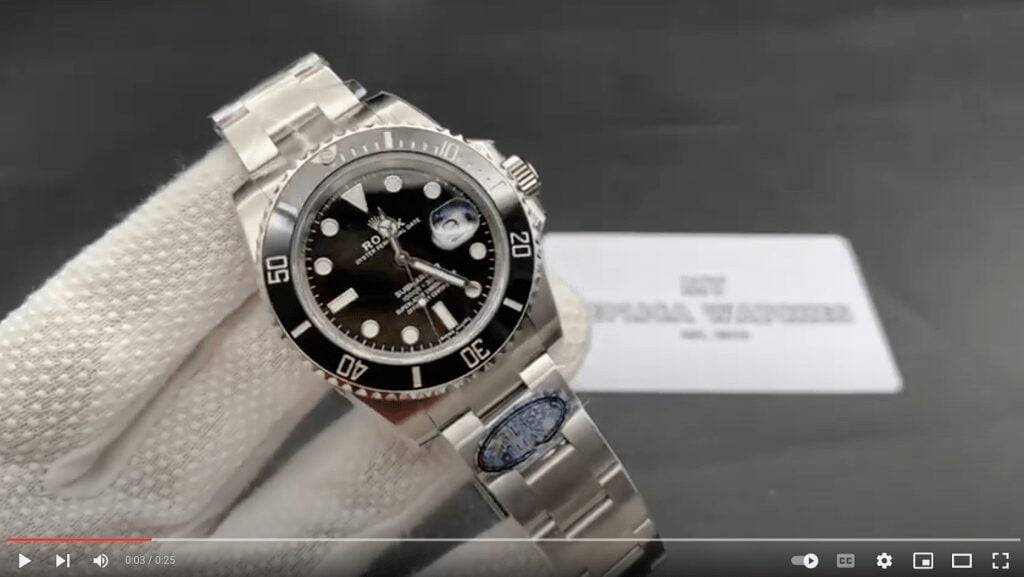 Replica Rolex Submariner date Video Review MY REPLICA WATCHES