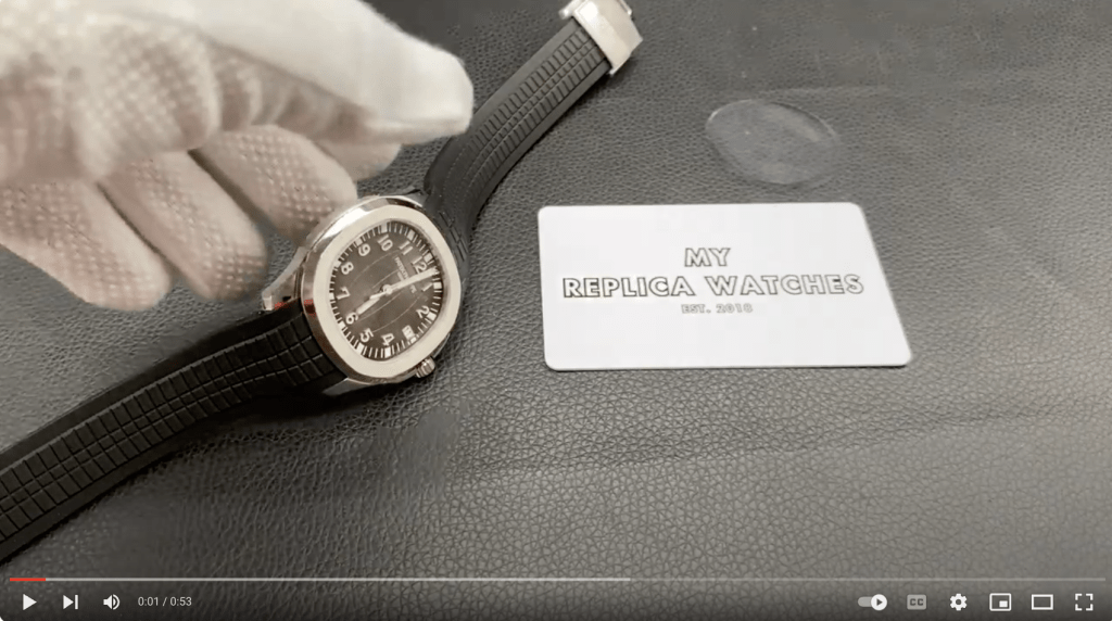 Replica Patek Philippe Aquanaut Video Review