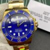 Replica Rolex Deepsea Yellow Gold with Blue Dial 2024 detail dial