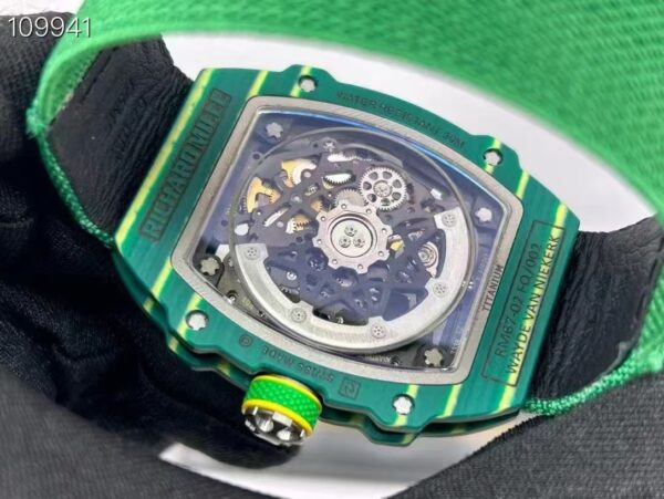 Richard Mille 67-02 Original Quality Super Clone Replica Movement Green