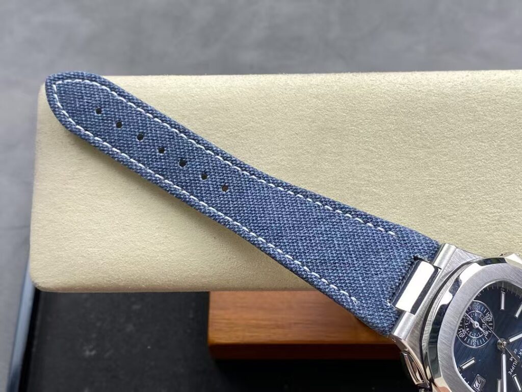 Super Clone Denim Patek Philippe Nautilus replica strap