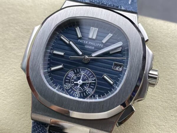 Super Clone Denim Patek Philippe Nautilus Bezel