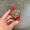 Richard Mille 67-02 Original Quality Super Clone Replica red strap carbon