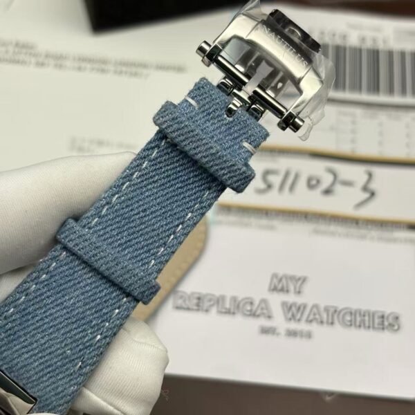 Super Clone Replica Denim Patek Philippe Nautilus 5980/60G - 2024 45 B005F45F0Dbc29041Eafe53711F84975