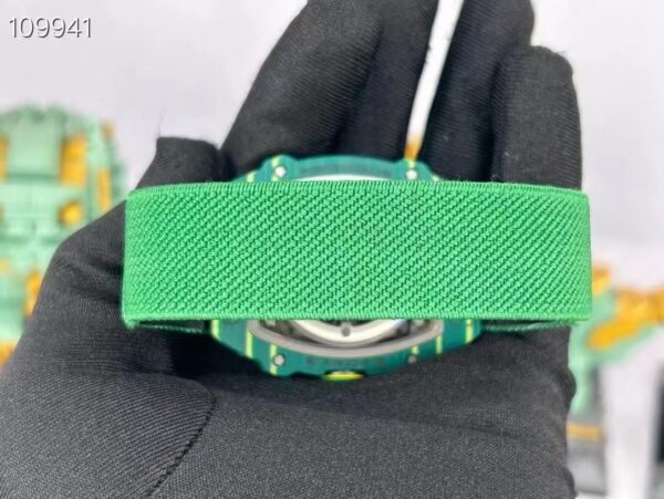 Richard Mille 67-02 Original Quality Super Clone Replica Green Strap