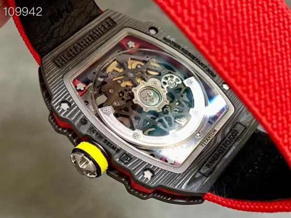 Richard Mille 67-02 Original Quality Super Clone Replica Red Movement