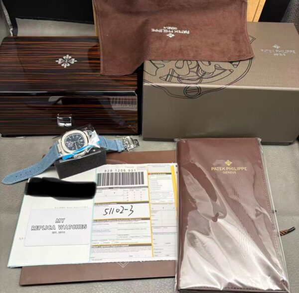 Super Clone Replica Denim Patek Philippe Nautilus 5980/60G - 2024 38 Img 5235