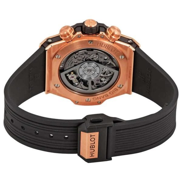 Hublot Unico King Gold Replica Back