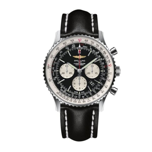 breitling navitimer b01 black chronograph dial automatic ab0127211b1p2 replica 1