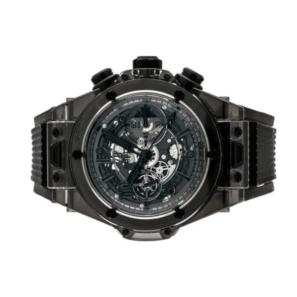 hublot big bang unico sapphire all black watch 411 jb 4901 rt replica1