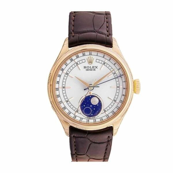 rolex cellini moonphase white dial new 50535 replica