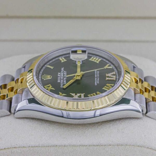 rolex datejust 126283rbr yellow gold steel