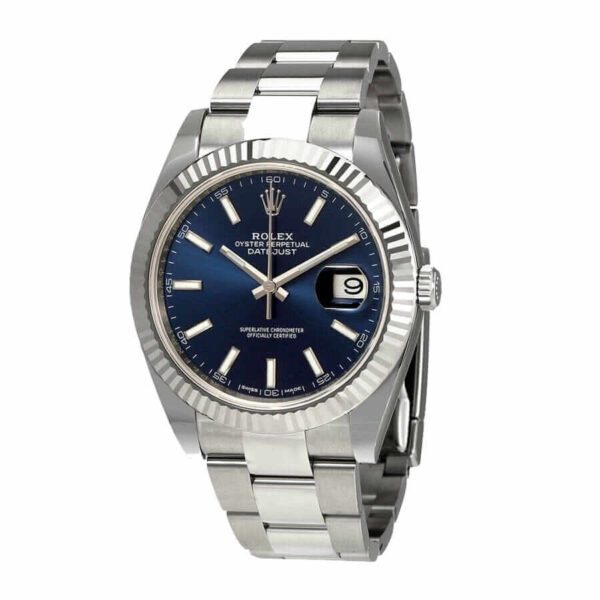 rolex datejust jubilee 126334 steel automatic blue dial replica 5