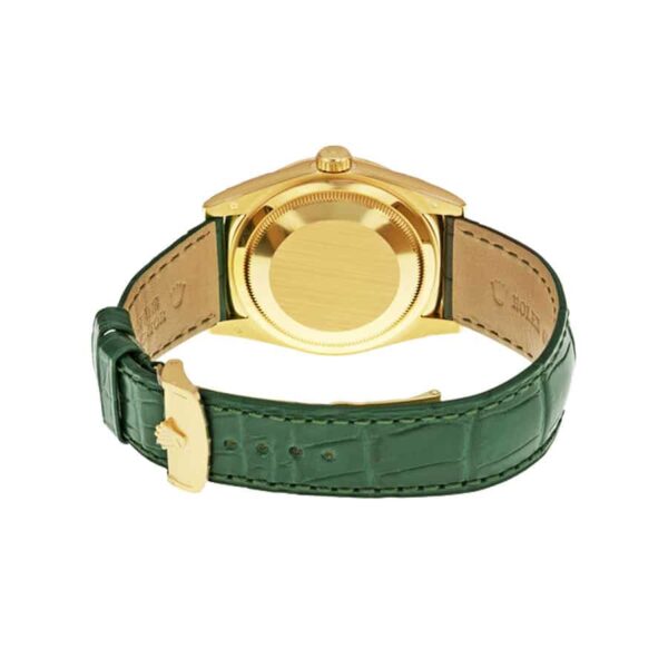 rolex day date 118138 v5 yellow gold green dial replica 1