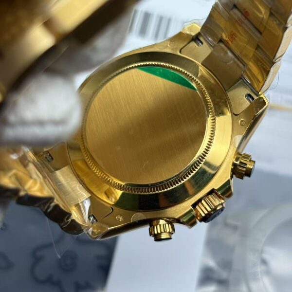 Super Clone Rolex Daytona Gold With Blue Dial 116528 Replica
