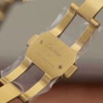 Clone Replica Cartier Santos W2SA0009 Gold Watch