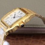 Clone Replica Cartier Santos W2SA0009 Gold Watch
