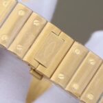 Clone Replica Cartier Santos W2SA0009 Gold Watch