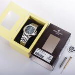 Replica Patek Philippe 5726 Blue Calendar Watch complete set