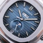 Replica Patek Philippe 5726 Blue Calendar Watch dial