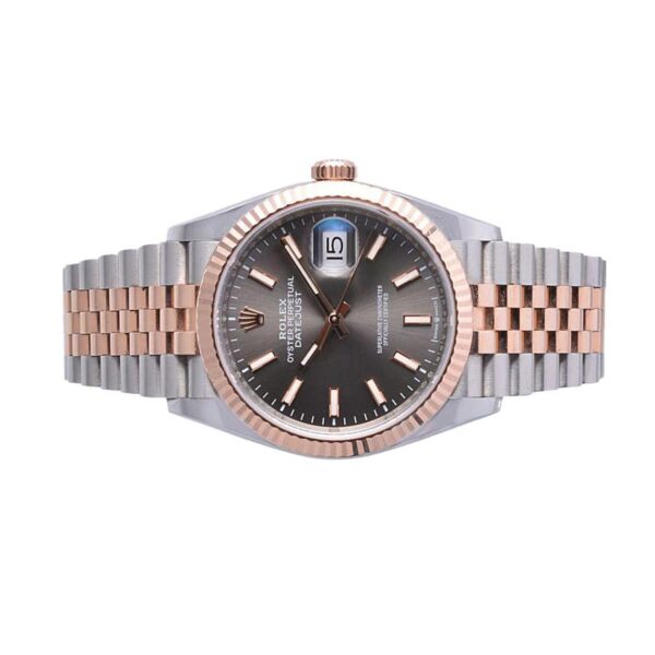 Rolex Datejust 126231 Steel Gold Automatic Grey Dial Replica 2