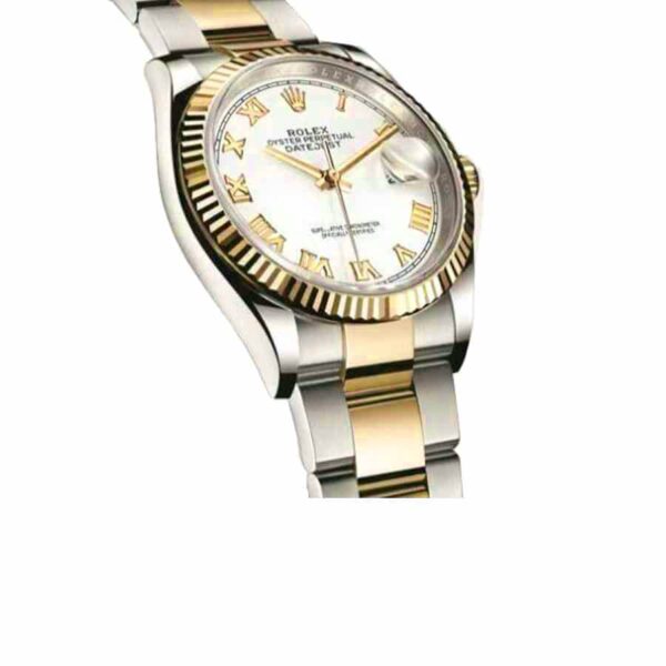 Rolex Datejust 126231Lc Steel Yellow Gold Automatic White Dial Oyster Replica3