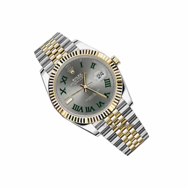 Rolex Datejust Steel Yellow Gold Automatic Grey Dial Jubilee Replica3 1
