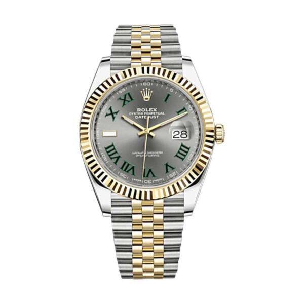 Rolex Datejust Steel Yellow Gold Automatic Grey Dial Jubilee Replica6