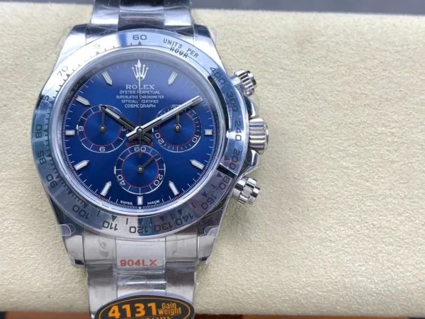 Replica Rolex Daytona 40 Mm 126509 Bright Blue Dial 4