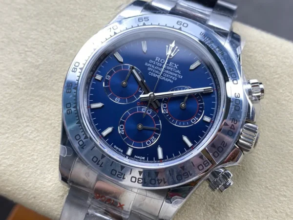 Replica Rolex Daytona 40 Mm 126509 Bright Blue Dial 5