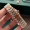 Rolex Super Clone Day-Date Rose Gold President Strap 40mm