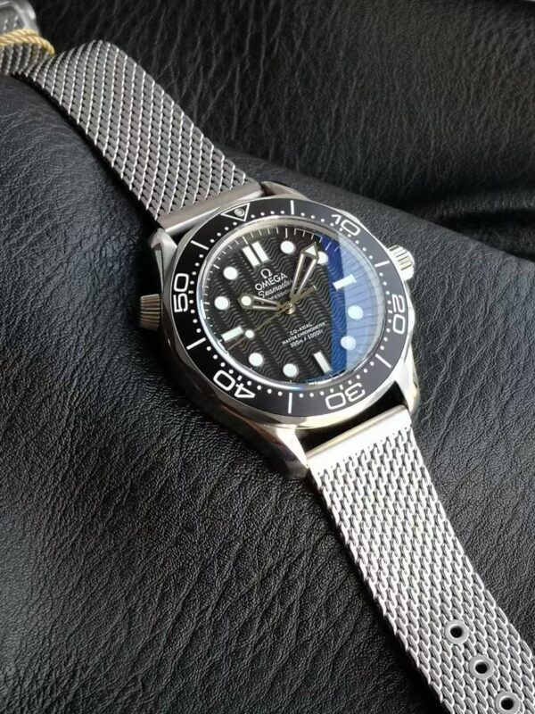 Replica Omega Seamaster No Time To Die Watch James Bond – Black Dial And Bezel