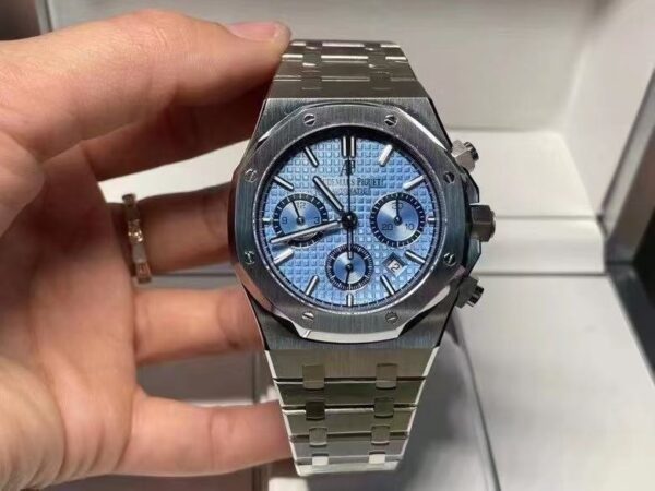Replica Audemars Piguet Royal Oak Selfwinding Chronograph Blue 26317Bc.oo.1256Bc.01