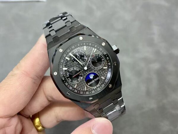 Audemars Piguet Royal Oak Perpetual Calendar Full Black Ceramic Replica