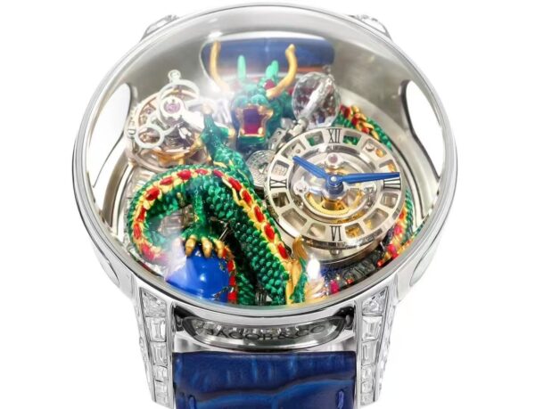 Clone Jacob &Amp; Co. Astronomia Green Dragon White Gold With Diamond