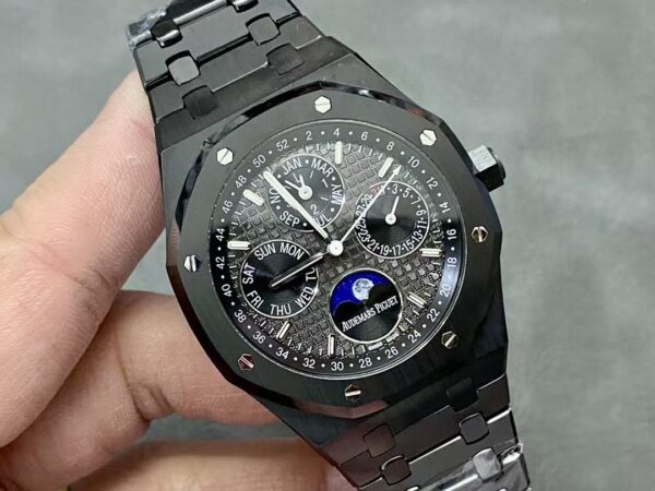 Audemars Piguet Royal Oak Perpetual Calendar Full Black Ceramic Replica