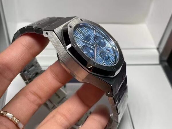Replica Audemars Piguet Royal Oak Selfwinding Chronograph Blue 26317Bc.oo.1256Bc.01
