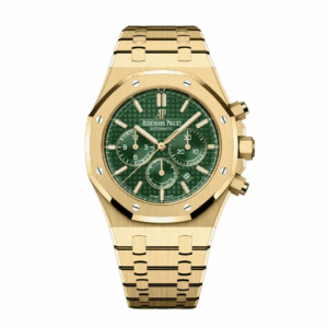 Audemars Piguet Yellow Gold with Green Dial Replica