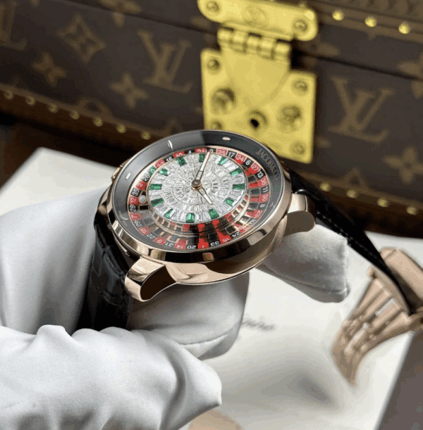 Jacob &Amp; Co. Casino Tourbillon Baguette On Rg Clone