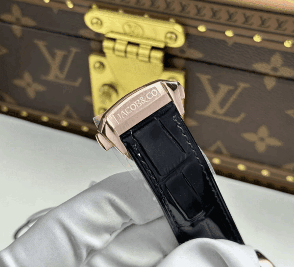 Jacob &Amp; Co. Casino Tourbillon Baguette On Rg Clone