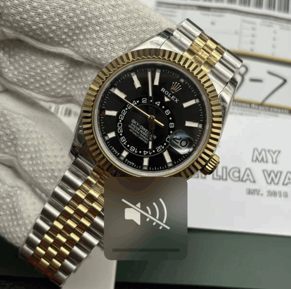 Superclone Rolex Sky-Dweller Bright Black Dial 336933 Jubilee 33 Screenshot 2025 10 28 At 2.56.38 Am