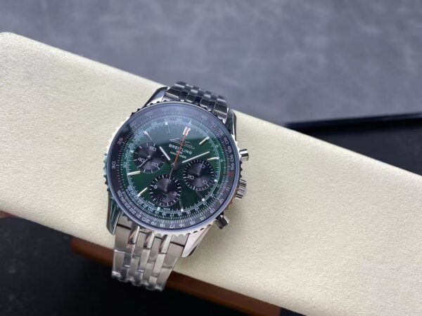 Replica Breitling Navitimer Men Automatic Green Stainless Steel Watch Ab0137241L1A1 6 Bb29Aa1F93F0A27D5Aa1Cb7Fd9510Df5