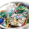 Clone Jacob & Co. Astronomia Green Dragon White Gold with Diamond