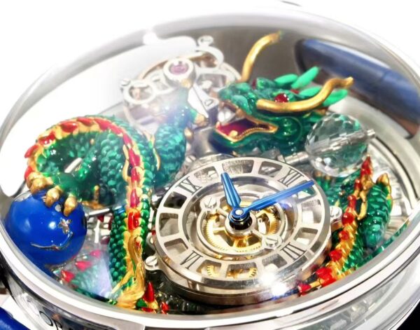 Clone Jacob &Amp; Co. Astronomia Green Dragon White Gold With Diamond