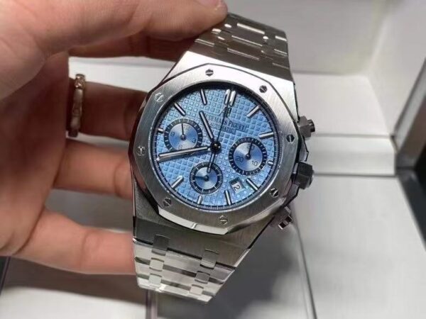Replica Audemars Piguet Royal Oak Selfwinding Chronograph Blue 26317Bc.oo.1256Bc.01