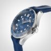 Replica Omega Seamaster Men Automatic Blue Rubber Watch O21032422003001