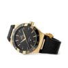 Replica Omega Constellation Men Automatic Black Leather Watch O13163412101001