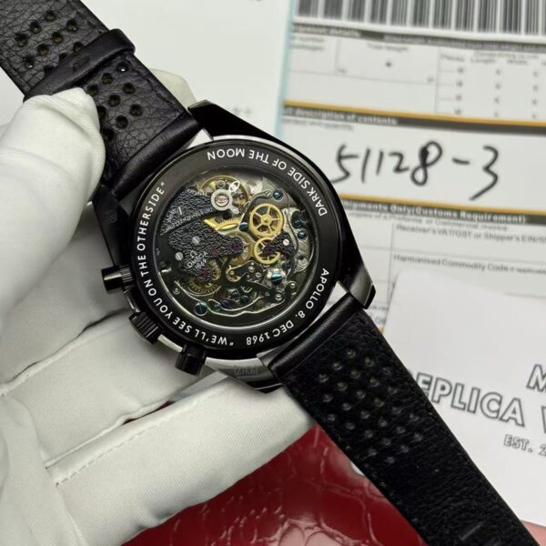 Replica Omega Speedmaster Men Automatic Black Leather Watch O31192443001001 8 665Fffa9Aade3Cd89F87C5467C57C739