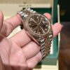 Rolex Replica 1:1 Watch DateJust Chocolate Dial EW Factory 41mm